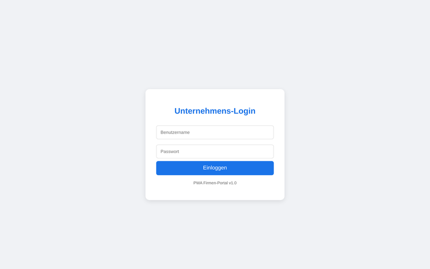 Firmen-Portal – Mehrmandanten-Dashboard